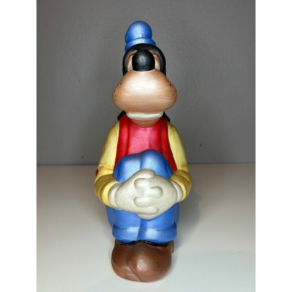 Disney Goofy Vintage Collectible Figurine Statue Character Toy Decoration 9'' - Picture 2 of 5